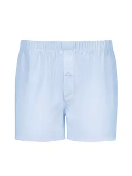 Боксеры Hanro Boxershorts Fancy Woven, светло-синий