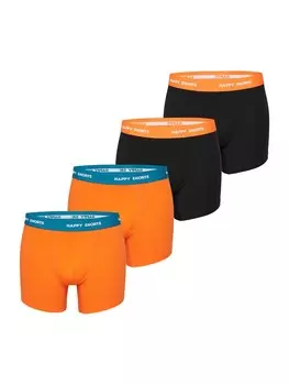 Боксеры Happy Shorts, цвет Orange/Black