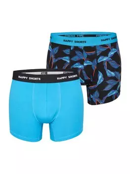 Боксеры Happy Shorts Retro Pants Jersey, синий