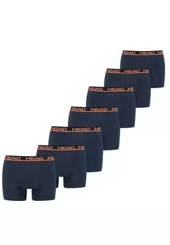 Боксеры HEAD Boxershorts 7 шт, цвет 003 - Blue / Orange