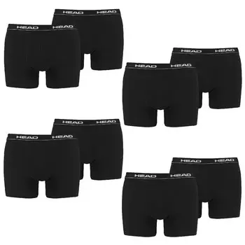 Боксеры HEAD Boxershorts 8 шт, цвет 200 - black