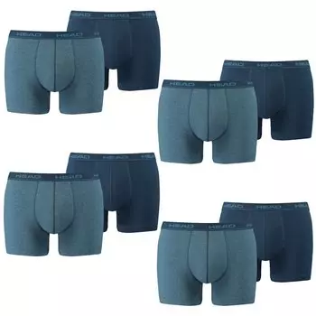 Боксеры HEAD Boxershorts 8 шт, цвет 494 - Blue Heaven