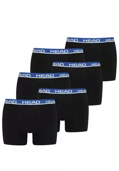 Боксеры HEAD Boxershorts Head Basic Boxer 6P, цвет 008 - Black / Blue
