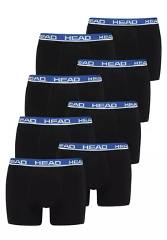 Боксеры HEAD Boxershorts Head Basic Boxer 8P, цвет 008 - Black / Blue