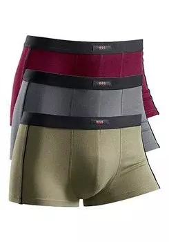 Боксеры HIS Boxer, цвет grau-olivgrn-bordeaux