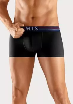 Боксеры HIS Boxershorts, цвет navy, blau, hellblau, wei, schwarz