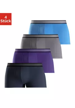Боксеры HIS Boxershorts, цвет navy / lila / grau / blau