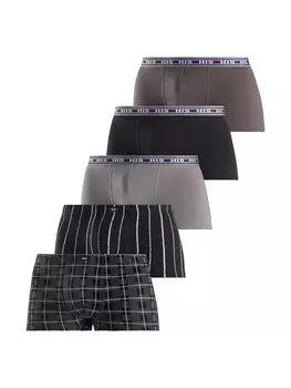 Боксеры HIS, цвет anthra/schwarz/grau/streifen/karo