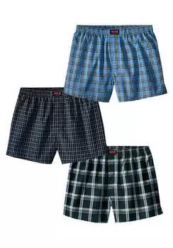 Боксеры HIS Webboxer, цвет blau-kariert