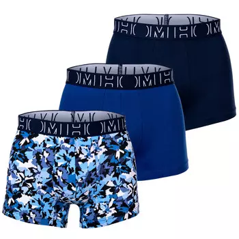 Боксеры HOM Boxershort 3 шт, синий