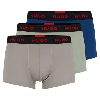 Боксеры HUGO 3 шт, разноцветный
