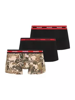 Боксеры HUGO, цвет Beige/Black