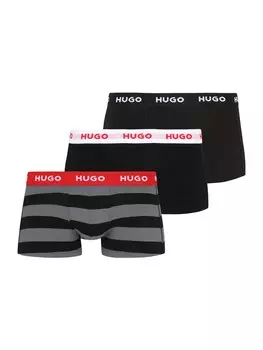 Боксеры HUGO, цвет Grey/Black