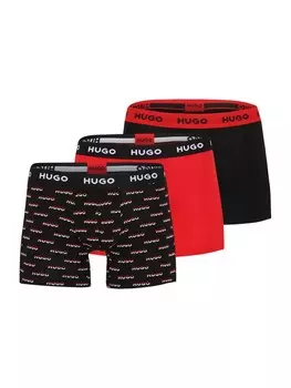 Боксеры HUGO, цвет Red/Black
