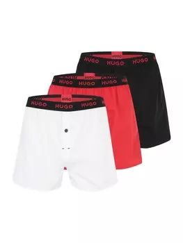 Боксеры Hugo, цвет Red/Black/White