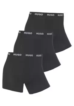 Боксеры HUGO Underwear "BOXERBR TRIPLET PACK" (3 шт.), с эластичным поясом с логотипом HUGO, цвет Open_Miscellaneous1
