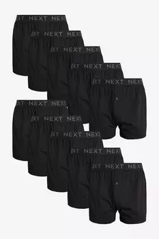 Боксеры из джерси Next, черный