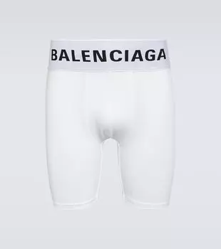 Боксеры из джерси с логотипом Balenciaga, черный