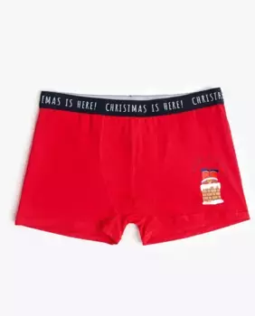 Боксеры из хлопка для мужчин Admas, красный