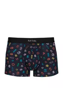 Боксеры из органического хлопка с рисунком Paul Smith, мультиколор