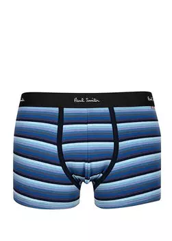 Боксеры из органического хлопка с темно-синим полосатым логотипом Paul Smith