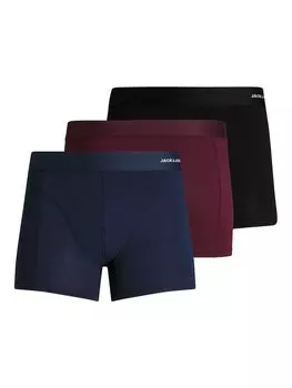 Боксеры Jack & Jones 3- шт, черный