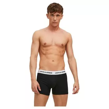 Боксеры Jack & Jones Basic White Wb 3 шт, черный
