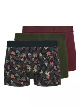 Боксеры JACK & JONES Boxer shorts JACCOLLIN, ночной синий/темно-зеленый/бордовый