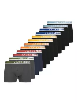 Боксеры JACK & JONES Boxer shorts Jackarim, ночной синий/темно-зеленый/черный