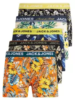 Боксеры JACK & JONES Boxer shorts JJJacvel, желтый/оранжевый/черный/белый