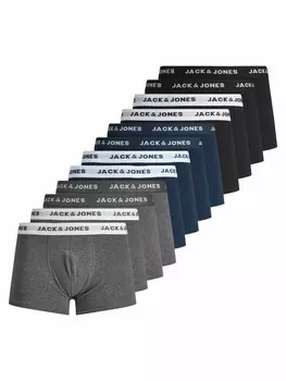 Боксеры JACK & JONES Boxer shorts, морской синий/серый/черный