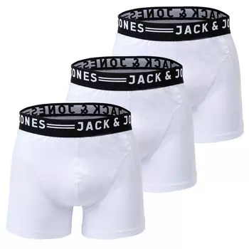 Боксеры Jack & Jones Boxershort 3 шт, белый