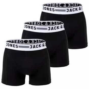 Боксеры Jack & Jones Boxershort 3 шт, черный