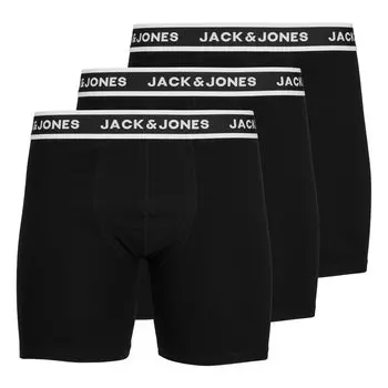 Боксеры Jack & Jones Boxershort 3 шт, черный