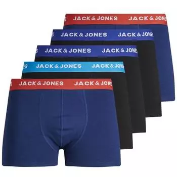 Боксеры Jack & Jones Boxershort 5 шт, черный