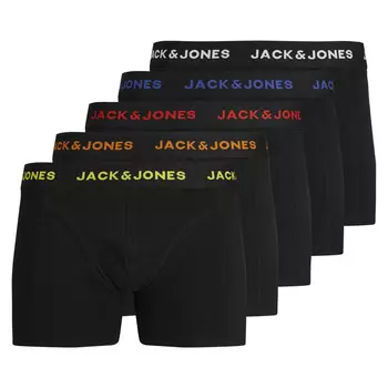 Боксеры Jack & Jones Boxershort 5 шт, черный