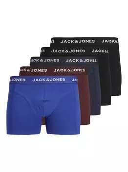 Боксеры Jack & Jones Boxershorts 5 шт, черный