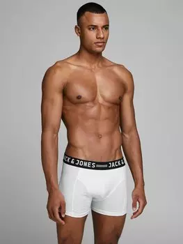 Боксеры Jack & Jones Boxershorts 'Sense', белый