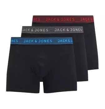 Боксеры Jack & Jones Boxershorts 'Waistband', цвет Asphalt