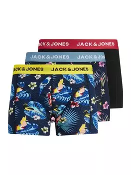 Боксеры JACK & JONES, цвет Smoke blue/Black