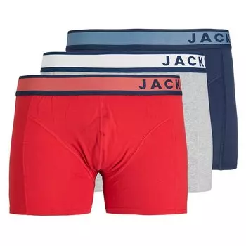 Боксеры Jack & Jones Denver 3 шт, разноцветный