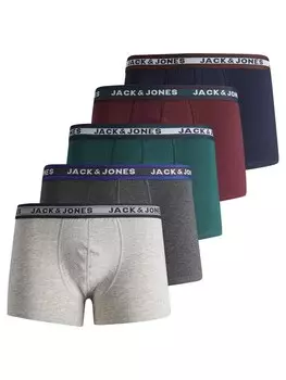 Боксеры JACK & JONES JACBlack Friday, цвет marine blue/Graphite/Light grey/Emerald/Wine red