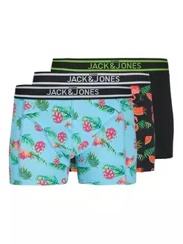 Боксеры JACK & JONES JACWatermelon, цвет Azure/Black