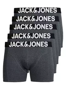 Боксеры JACK & JONES JJSolid, пятнистый серый