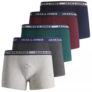 Боксеры Jack & Jones Oliver 5 шт, разноцветный