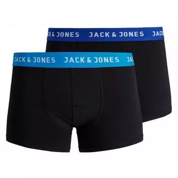 Боксеры Jack & Jones Rich 2 шт, черный