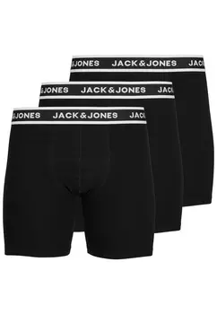 Боксеры Jack & Jones s 'Solid' 3 шт, черный