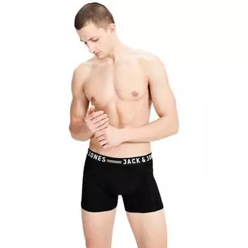 Боксеры Jack & Jones Sense 3 шт, черный