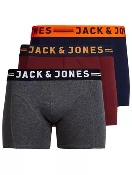 Боксеры Jack & Jones Set 3 шт, бордо