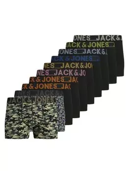Боксеры Jack & Jones short 10er Pack, цвет schwarz/grn/blau